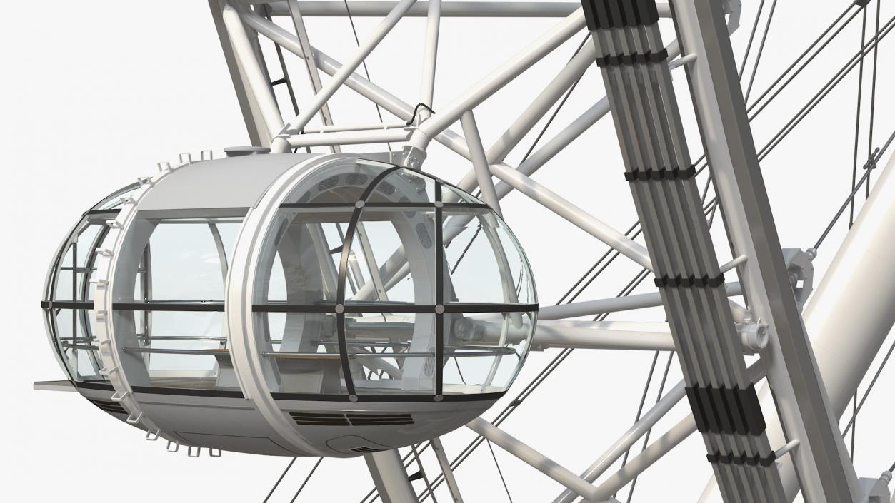 3D model Cantilevered Observation Wheel