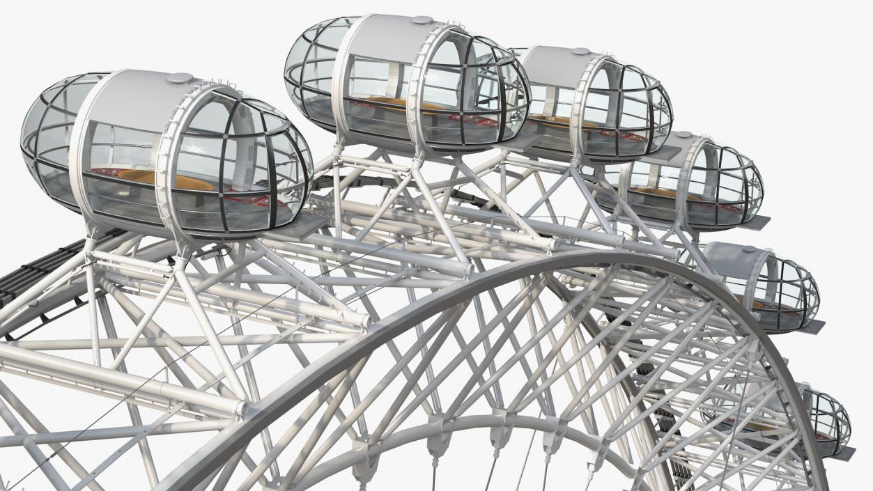 3D model Cantilevered Observation Wheel