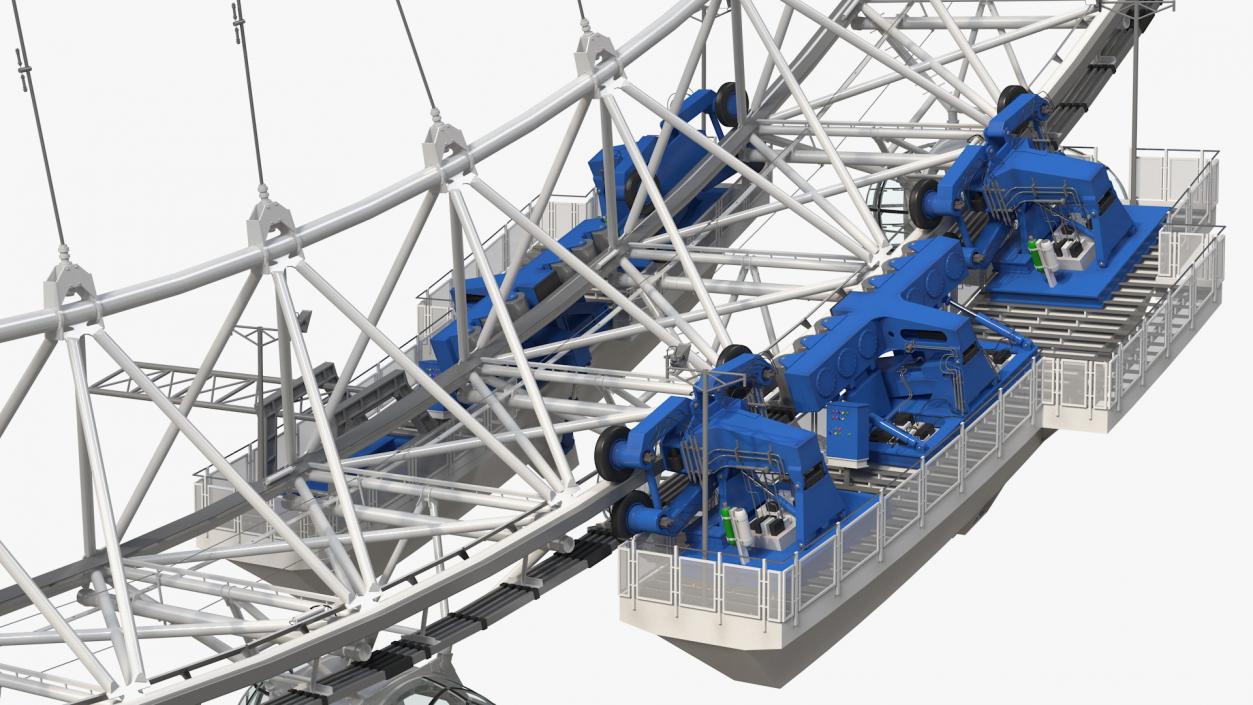 3D model Cantilevered Observation Wheel