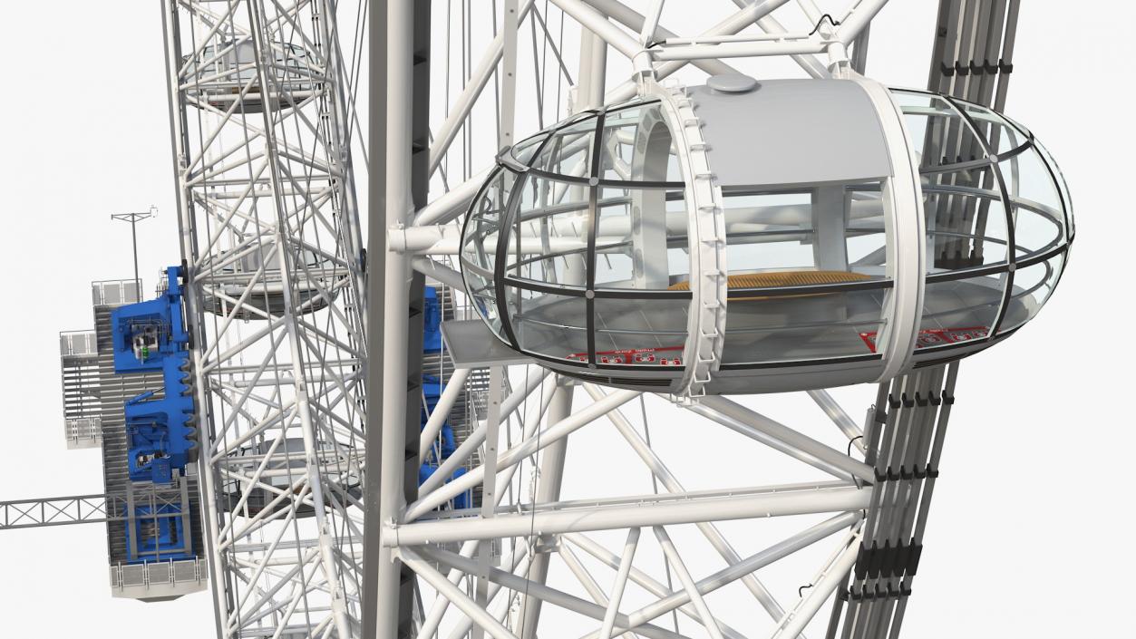 3D model Cantilevered Observation Wheel