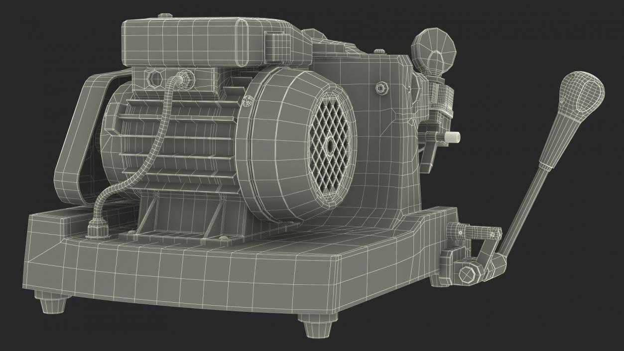 Kaba Ilco Key Cutting Machine 3D model