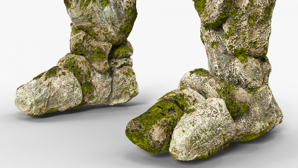 3D Character Stone Golem