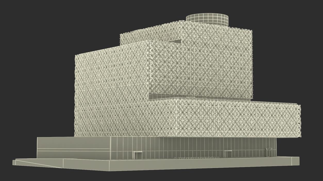 3D Birmingham Library model