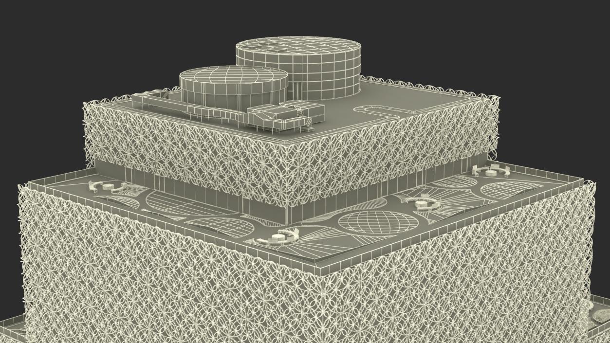 3D Birmingham Library model