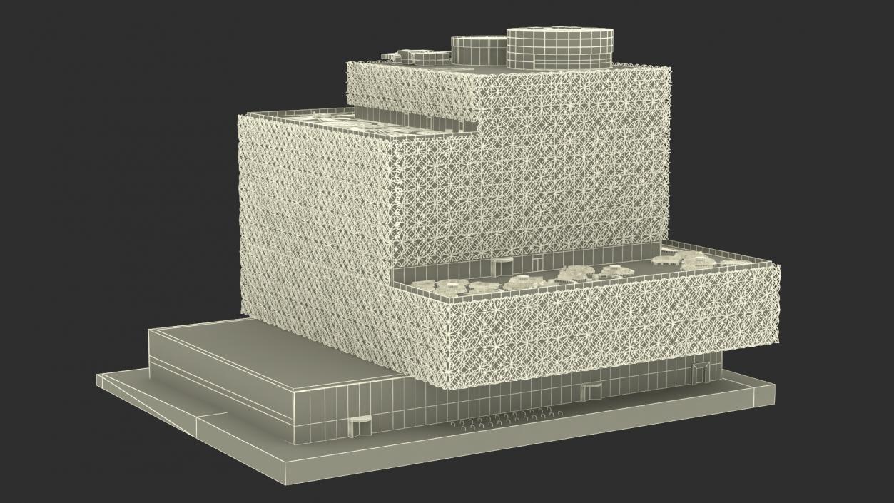 3D Birmingham Library model