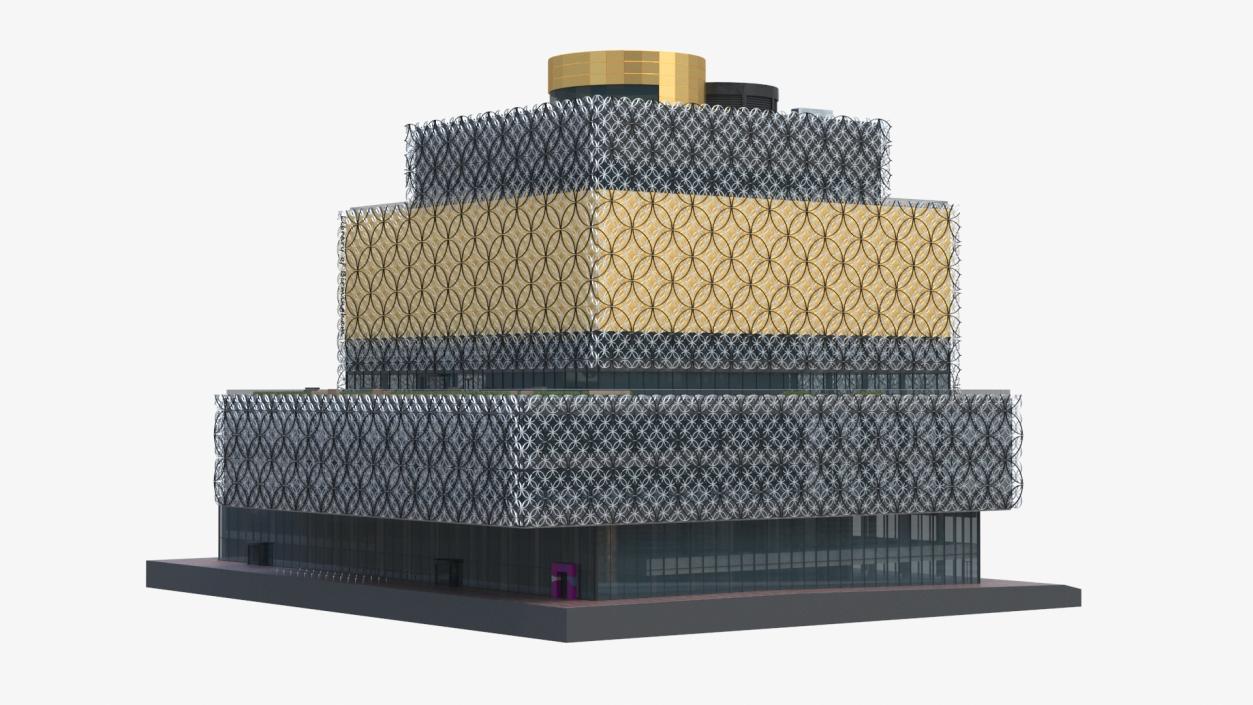 3D Birmingham Library model