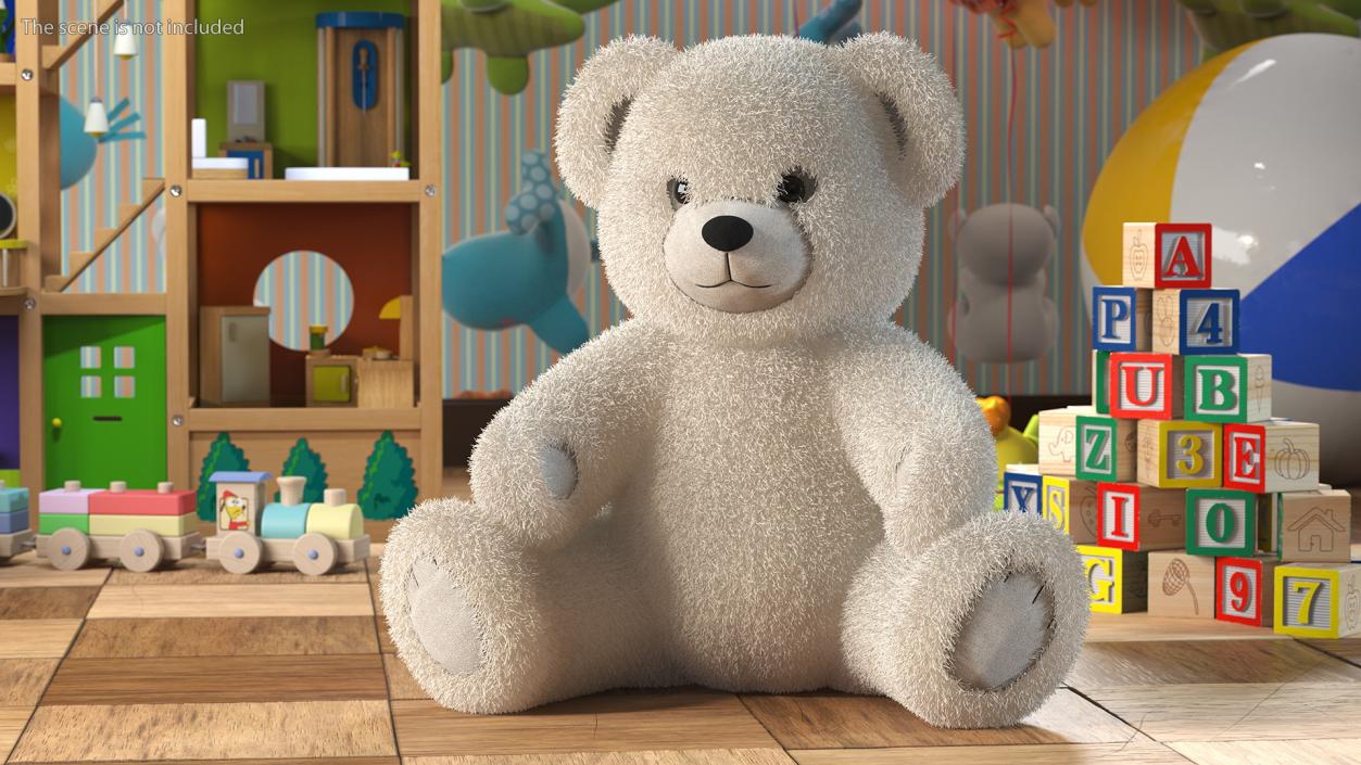 3D Teddy Bears Fur Collection