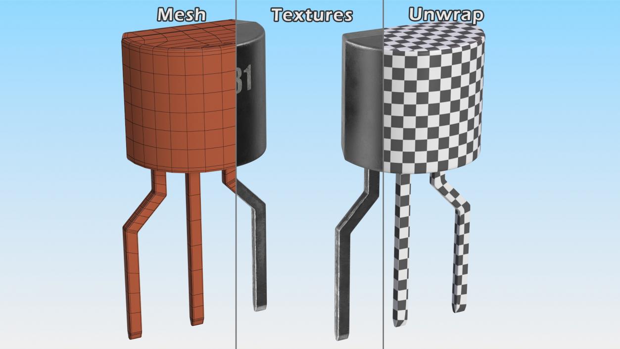 Transistors Collection 2 3D model