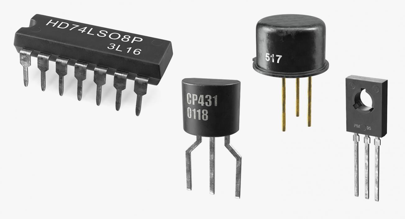 Transistors Collection 2 3D model