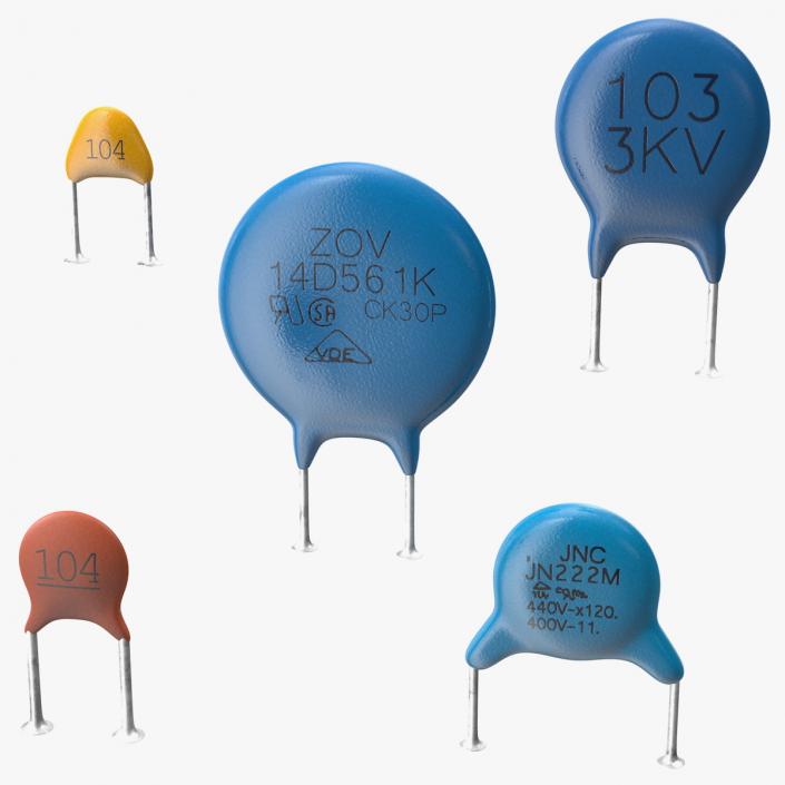 3D Monolithic Ceramic Capacitor Soldered Set