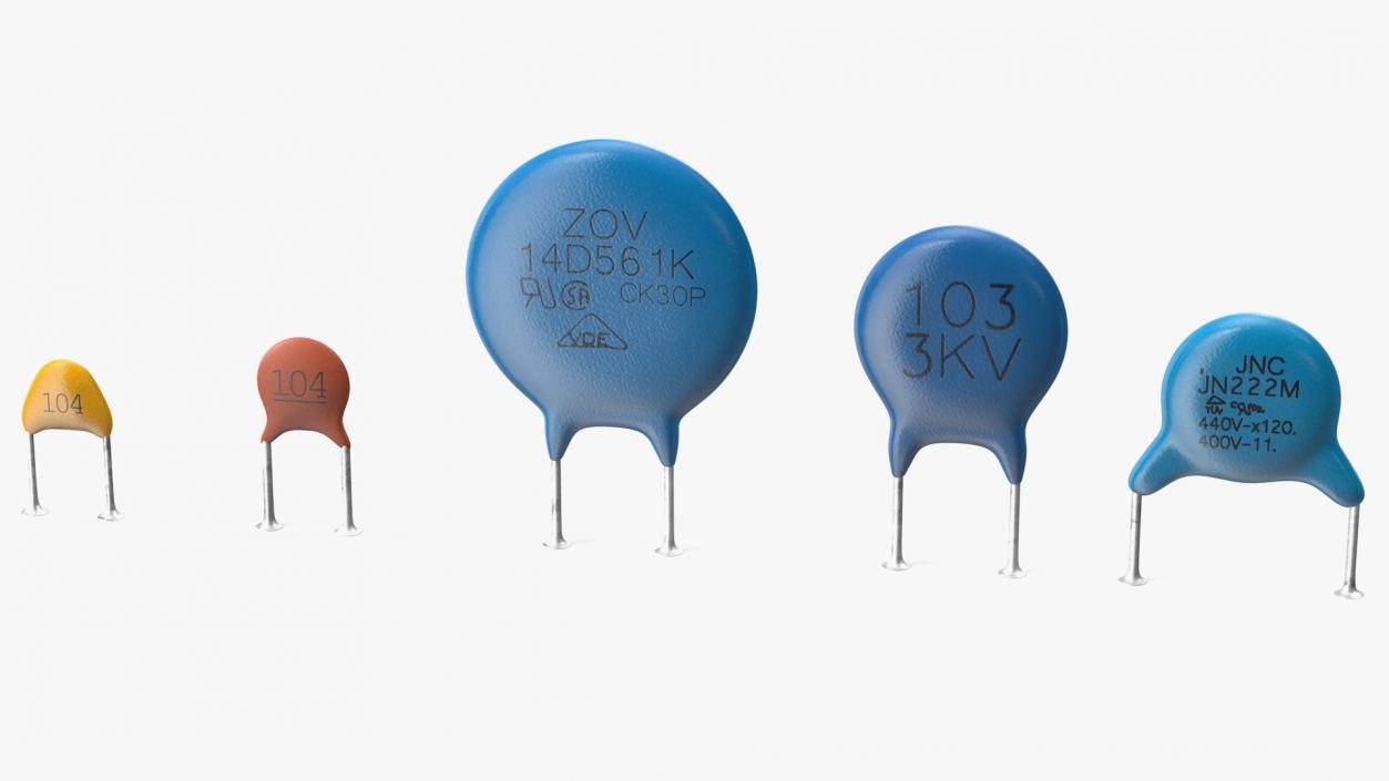 3D Monolithic Ceramic Capacitor Soldered Set