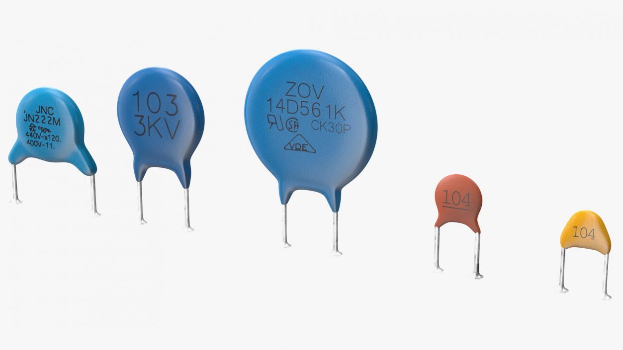 3D Monolithic Ceramic Capacitor Soldered Set