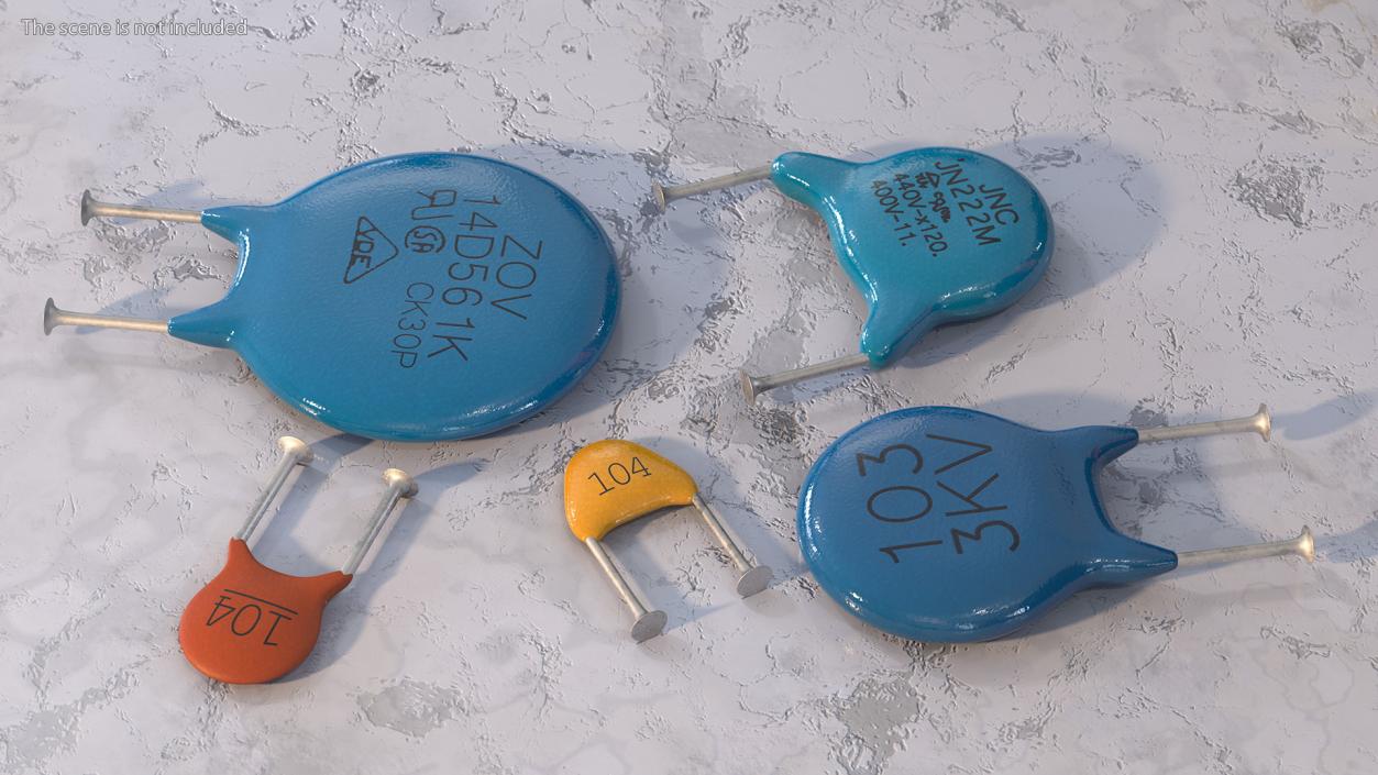 3D Monolithic Ceramic Capacitor Soldered Set