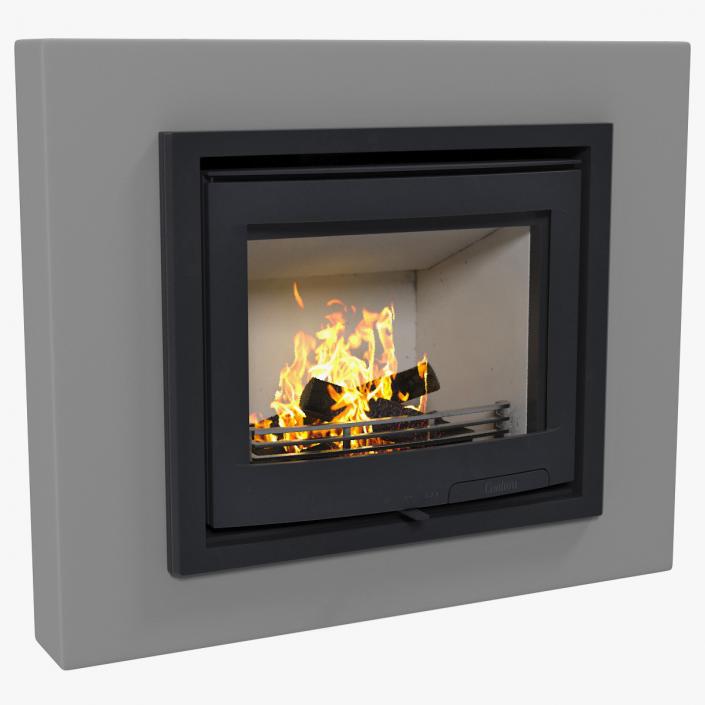 Fireplace Insert Contura i5 3D