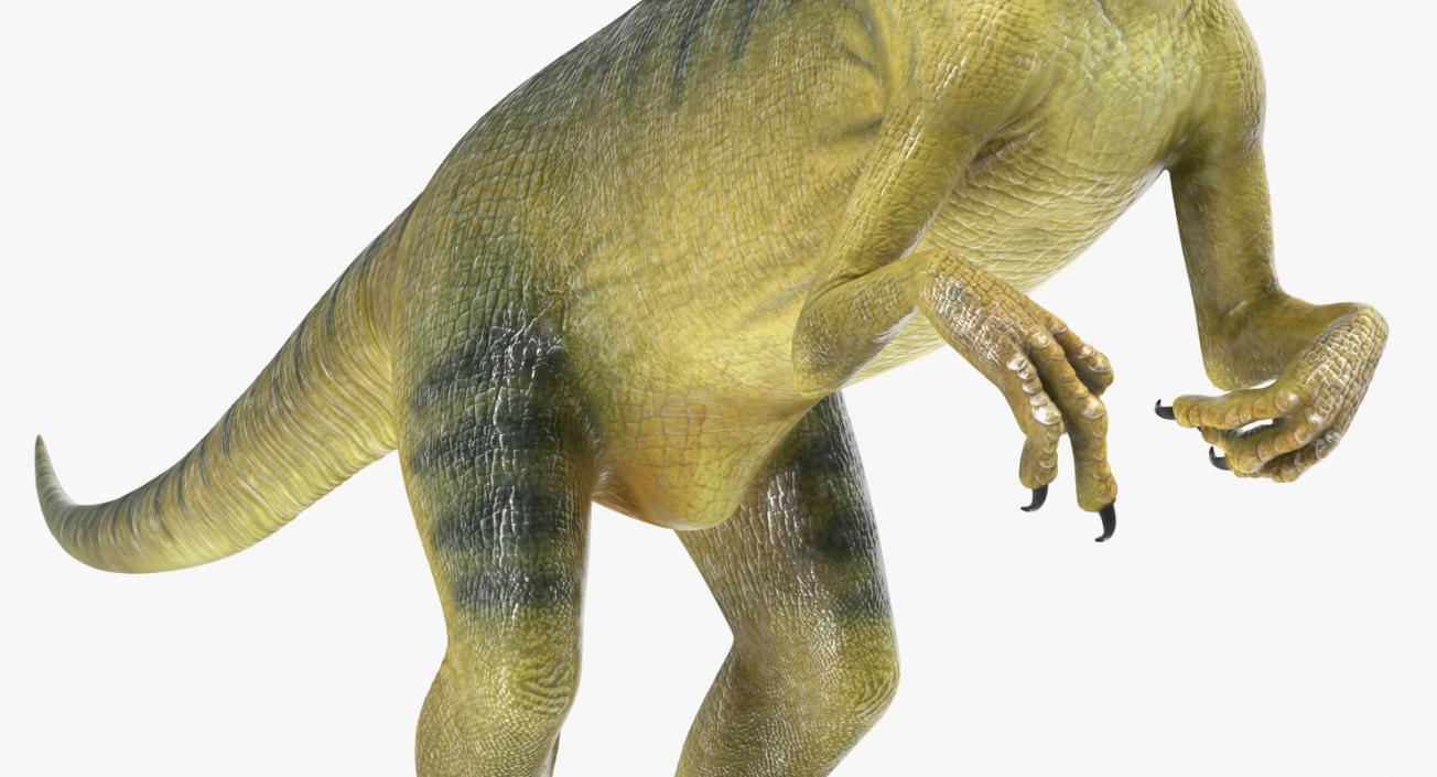 3D model Dinosaur Compsognathus Worried Pose