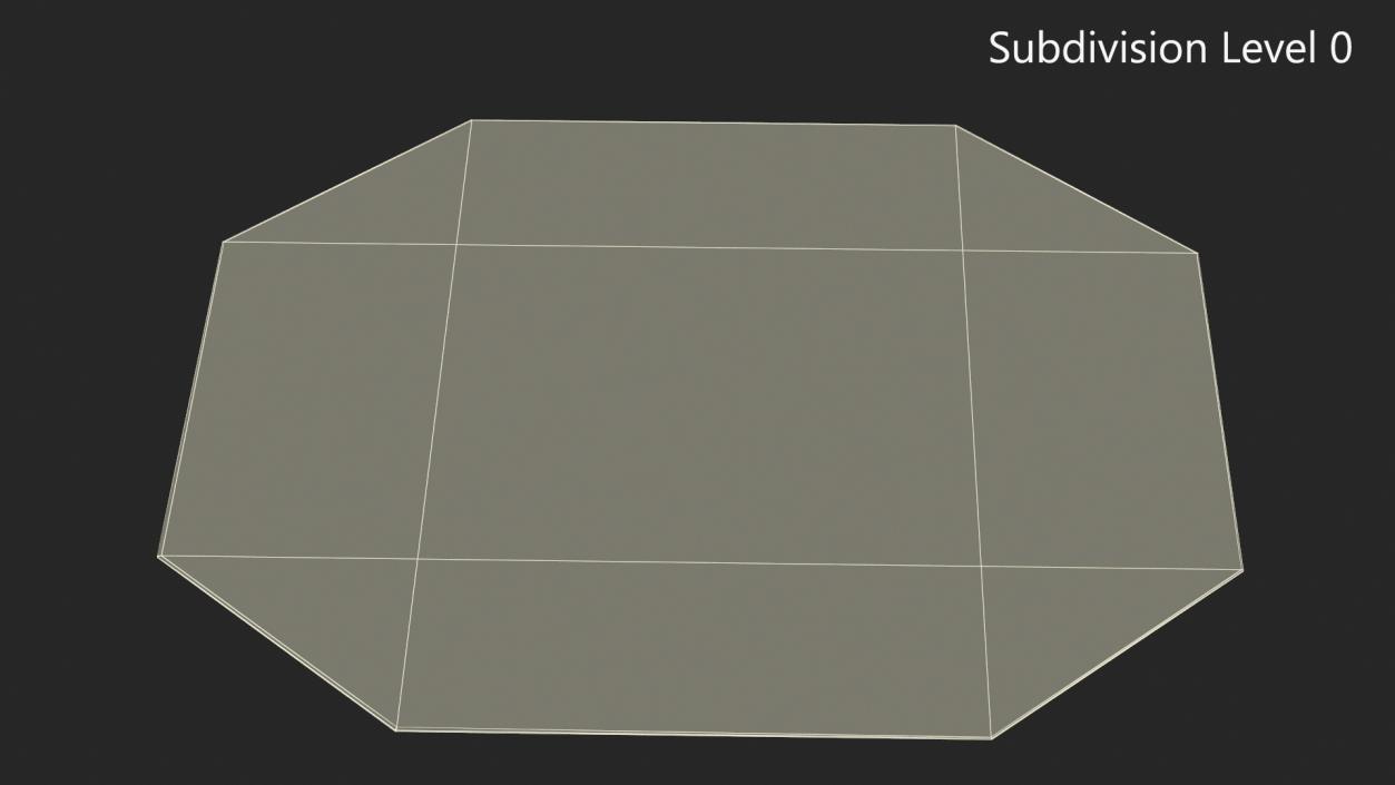 3D Checkers Board for 4 Players model