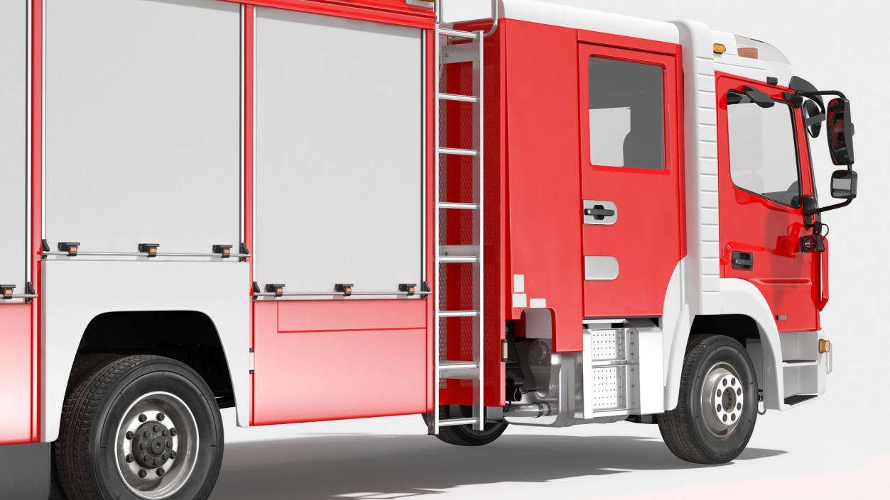 Modern Fire Truck 3D