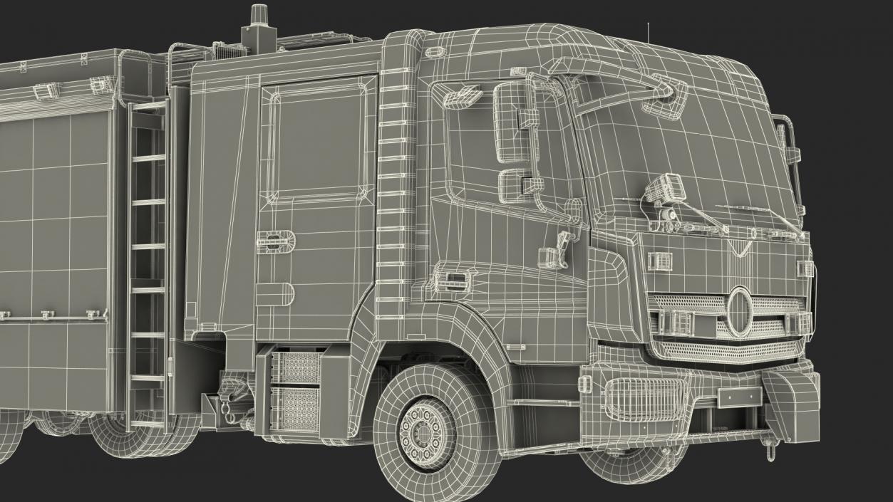 Modern Fire Truck 3D