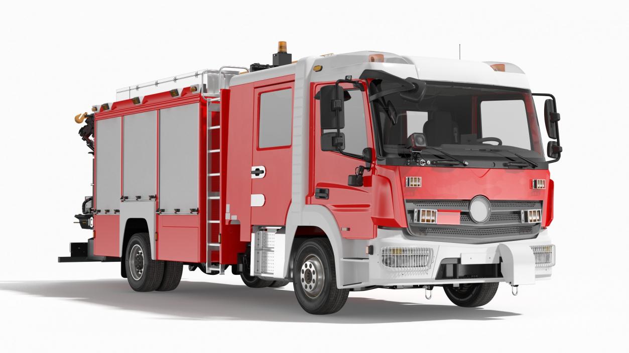 Modern Fire Truck 3D