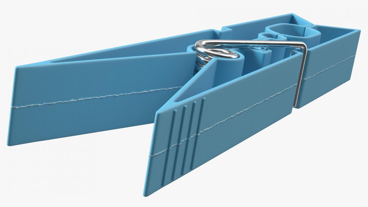 3D model Clothespin Blue