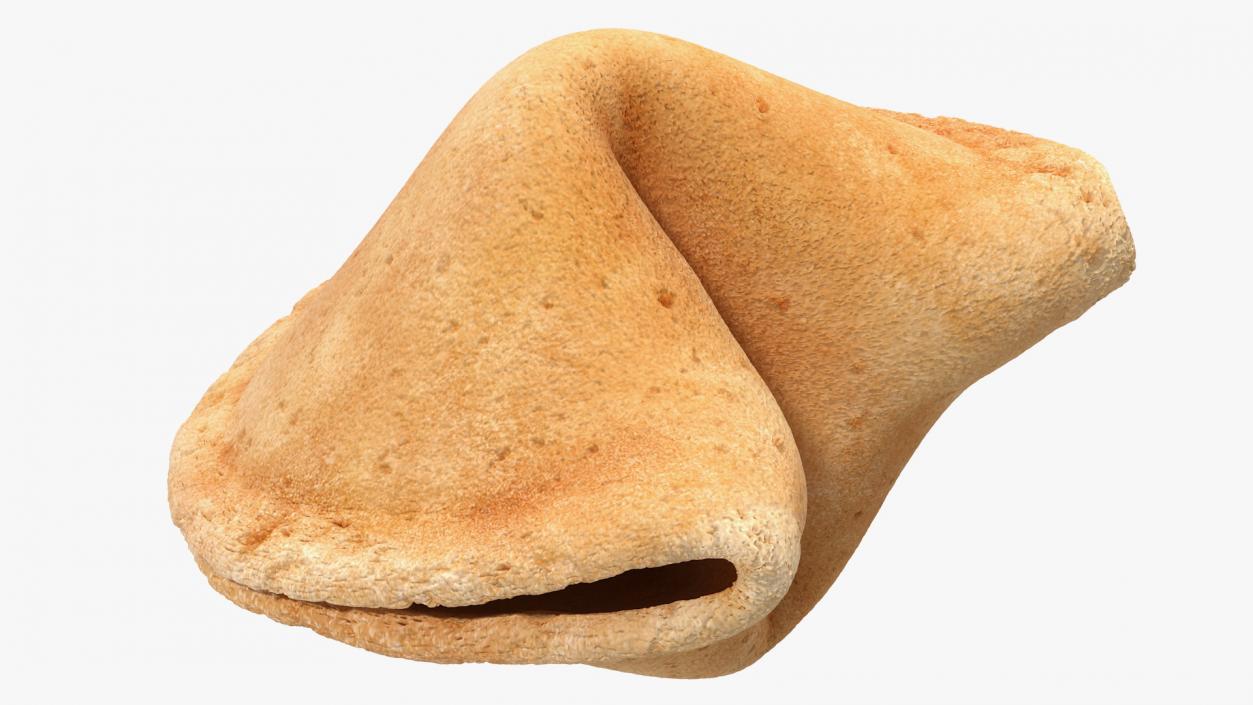 3D Fortune Cookies in Bowl model