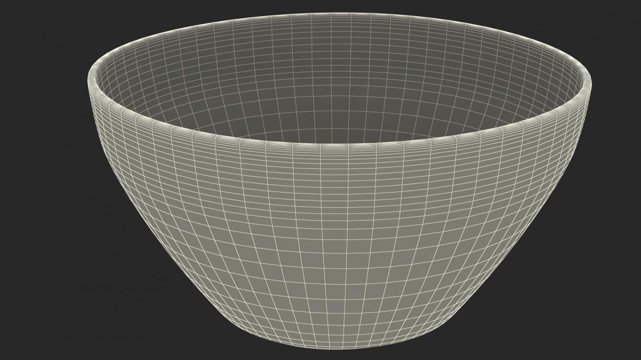 3D Fortune Cookies in Bowl model