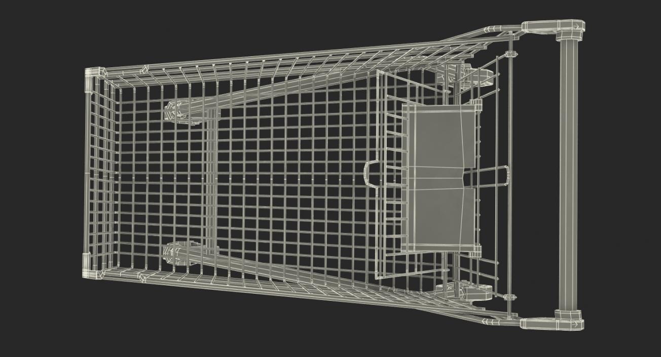 3D Supermarket Cart