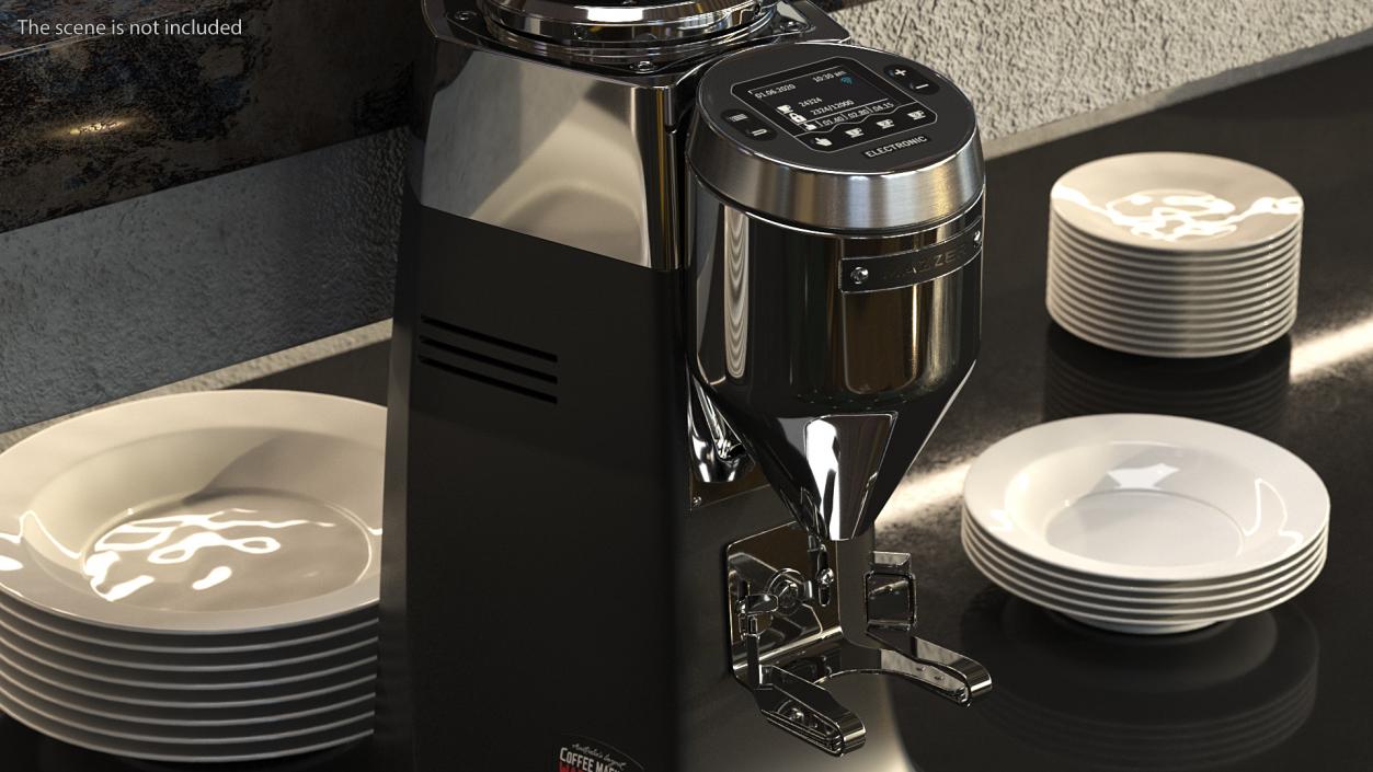 3D model Mazzer Robur S Electronic Coffee Grinder