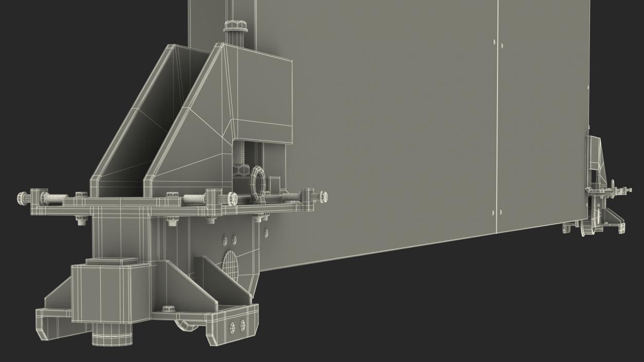 3D model XRay Freight Scanner