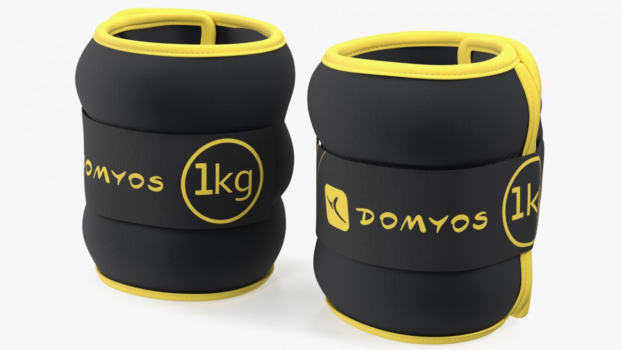 3D Domyos Adjustable Wrist and Ankle Weights