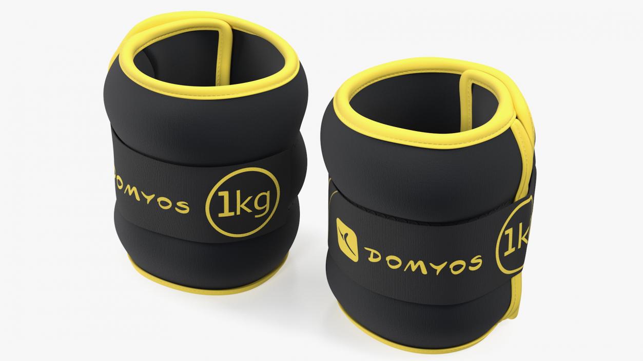 3D Domyos Adjustable Wrist and Ankle Weights