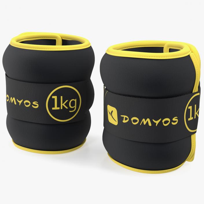 3D Domyos Adjustable Wrist and Ankle Weights