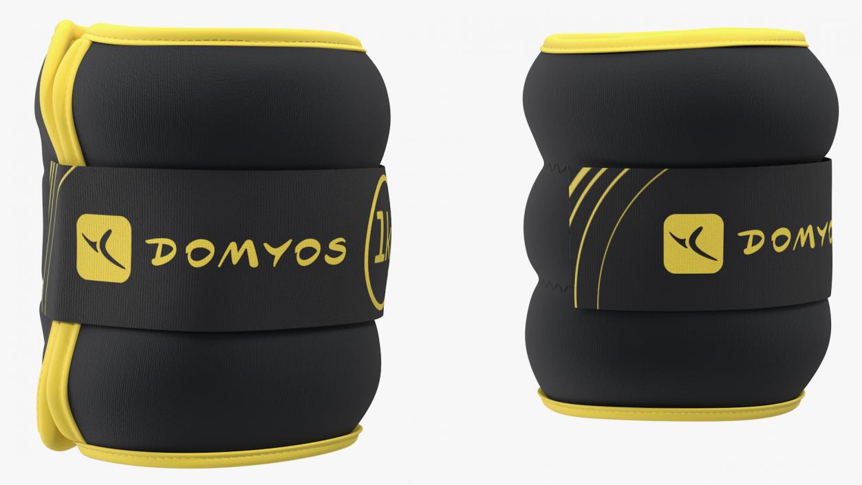 3D Domyos Adjustable Wrist and Ankle Weights