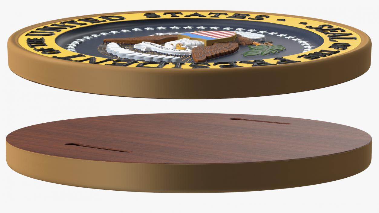 3D model US Presidential Seal