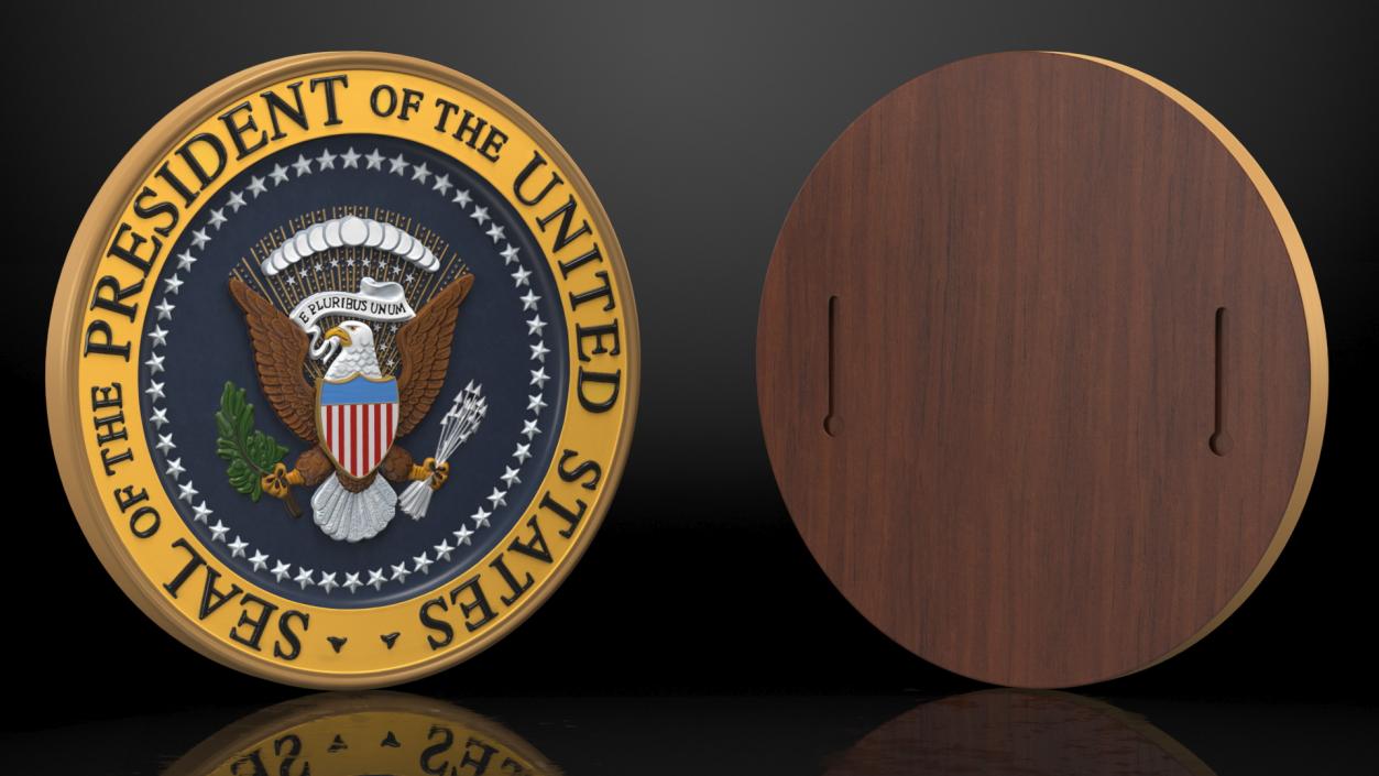 3D model US Presidential Seal