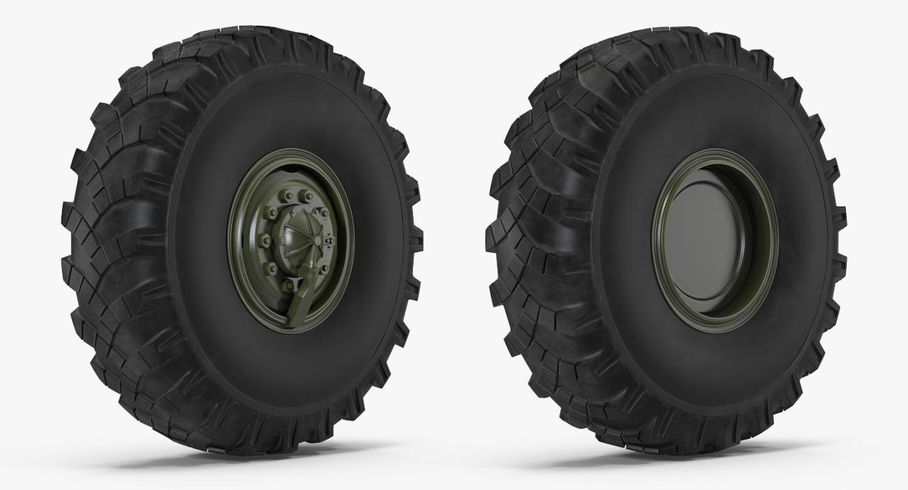 URAL 4320 Truck 6x6 Vehicle 3D