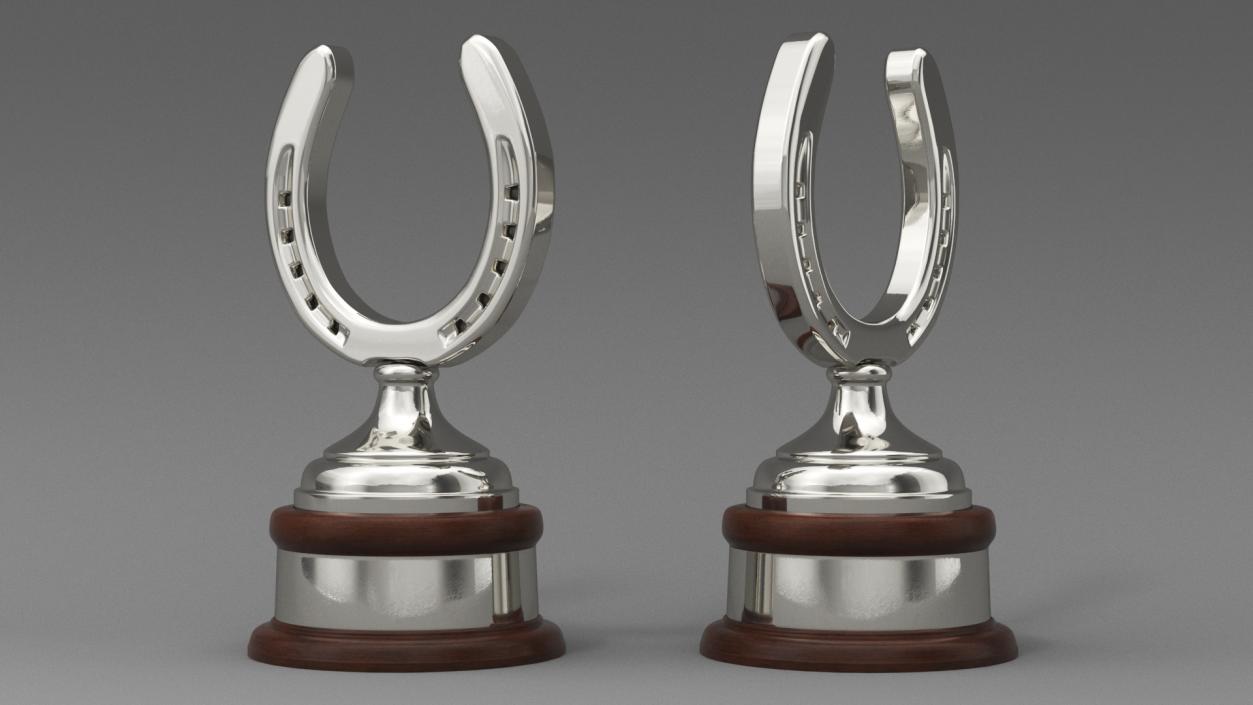 Silver Horseshoe Award 2 3D model