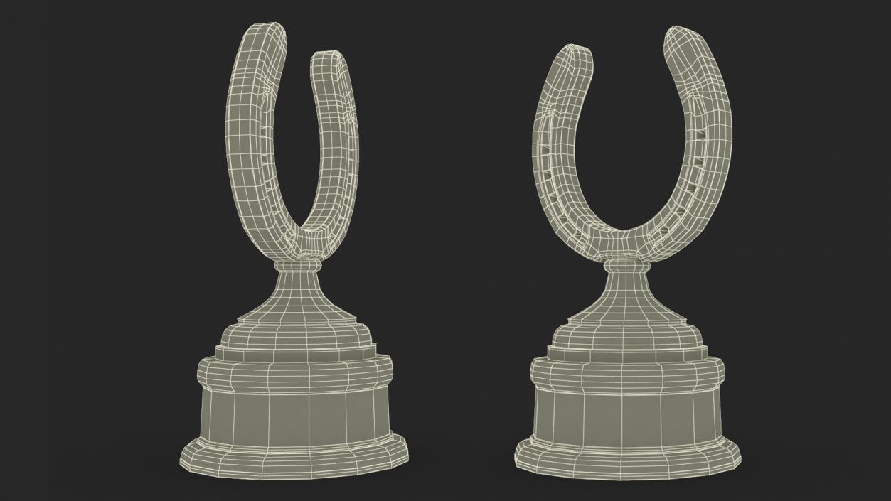 Silver Horseshoe Award 2 3D model