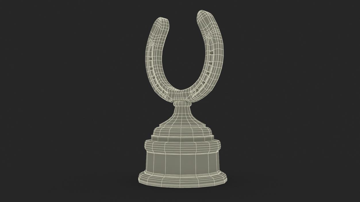 Silver Horseshoe Award 2 3D model