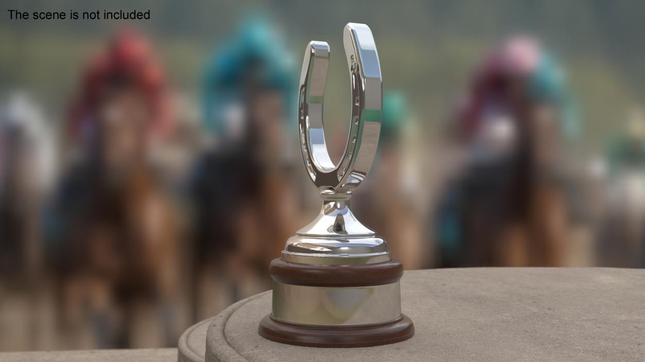 Silver Horseshoe Award 2 3D model