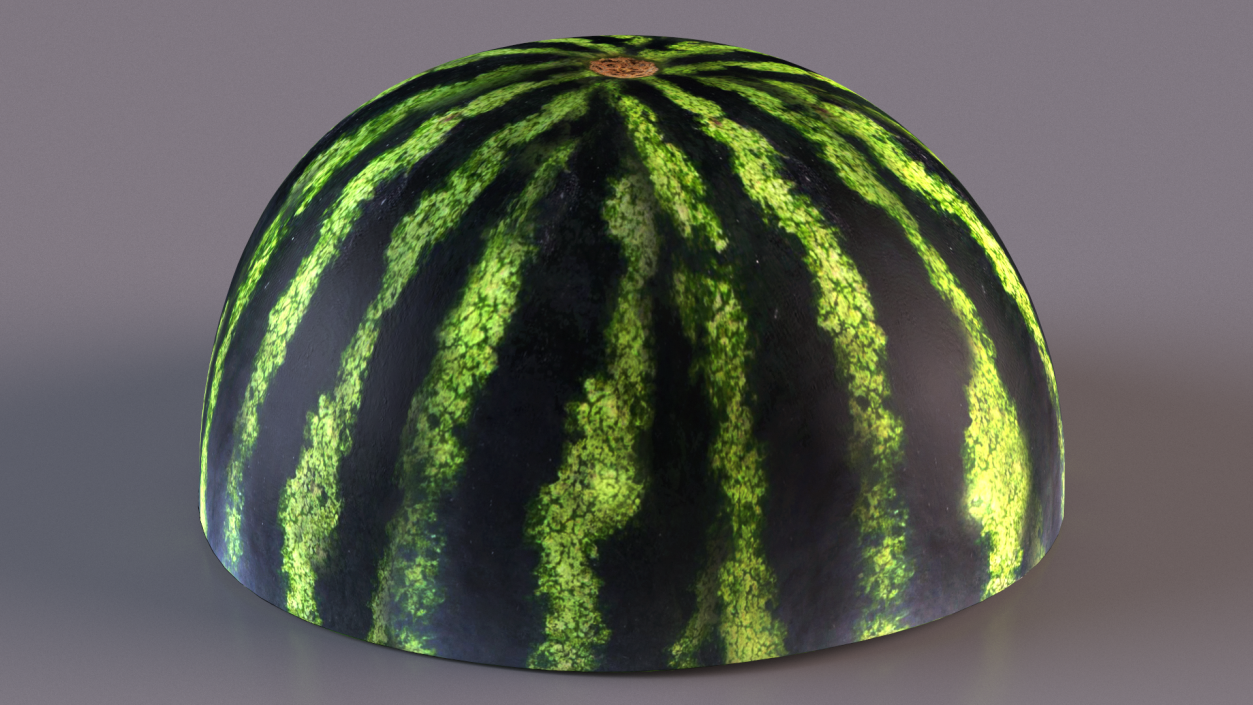 Watermelon Cut In Half 3D