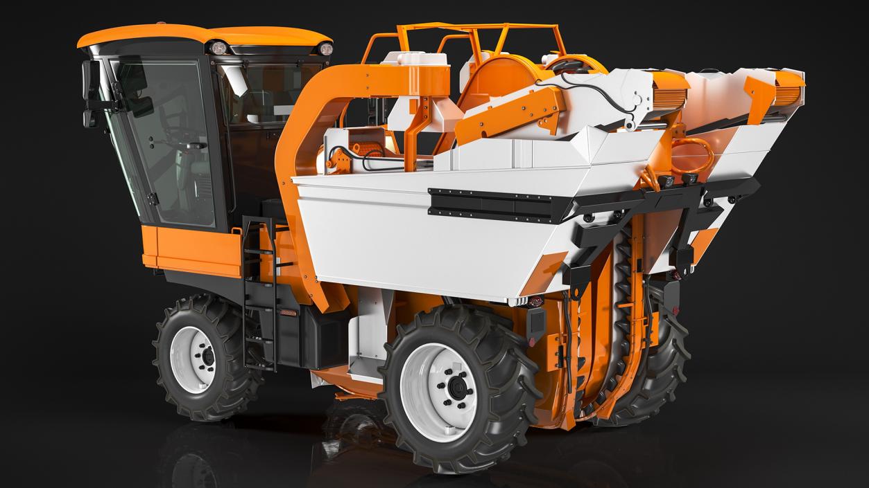 3D model Grape Harvester