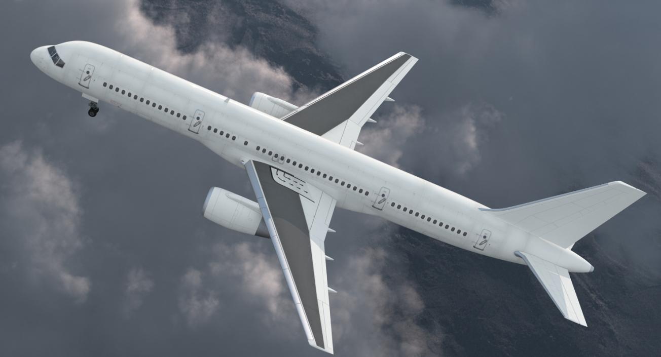 Boeing 757-200 Generic Rigged 3D model