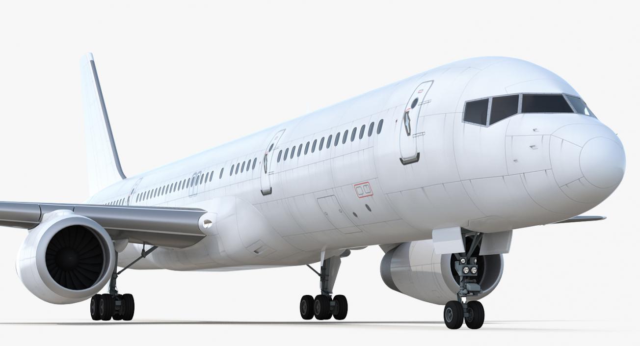 Boeing 757-200 Generic Rigged 3D model