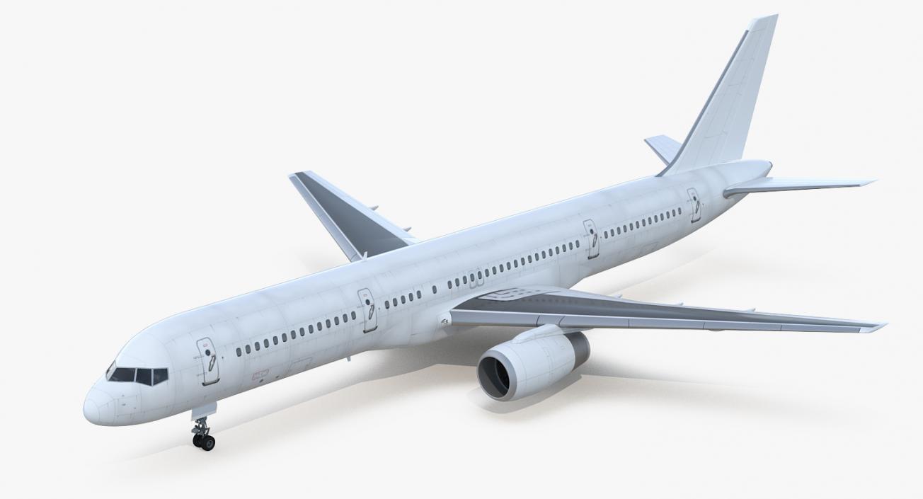 Boeing 757-200 Generic Rigged 3D model