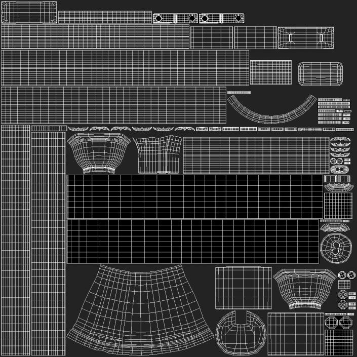 3D Black Immersion Water Heater model