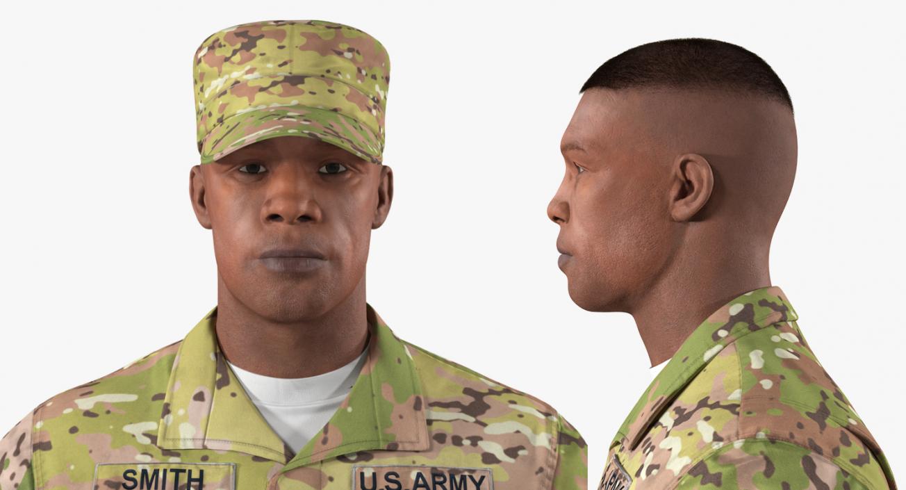 US Army Soldiers 3D Models Collection 3D