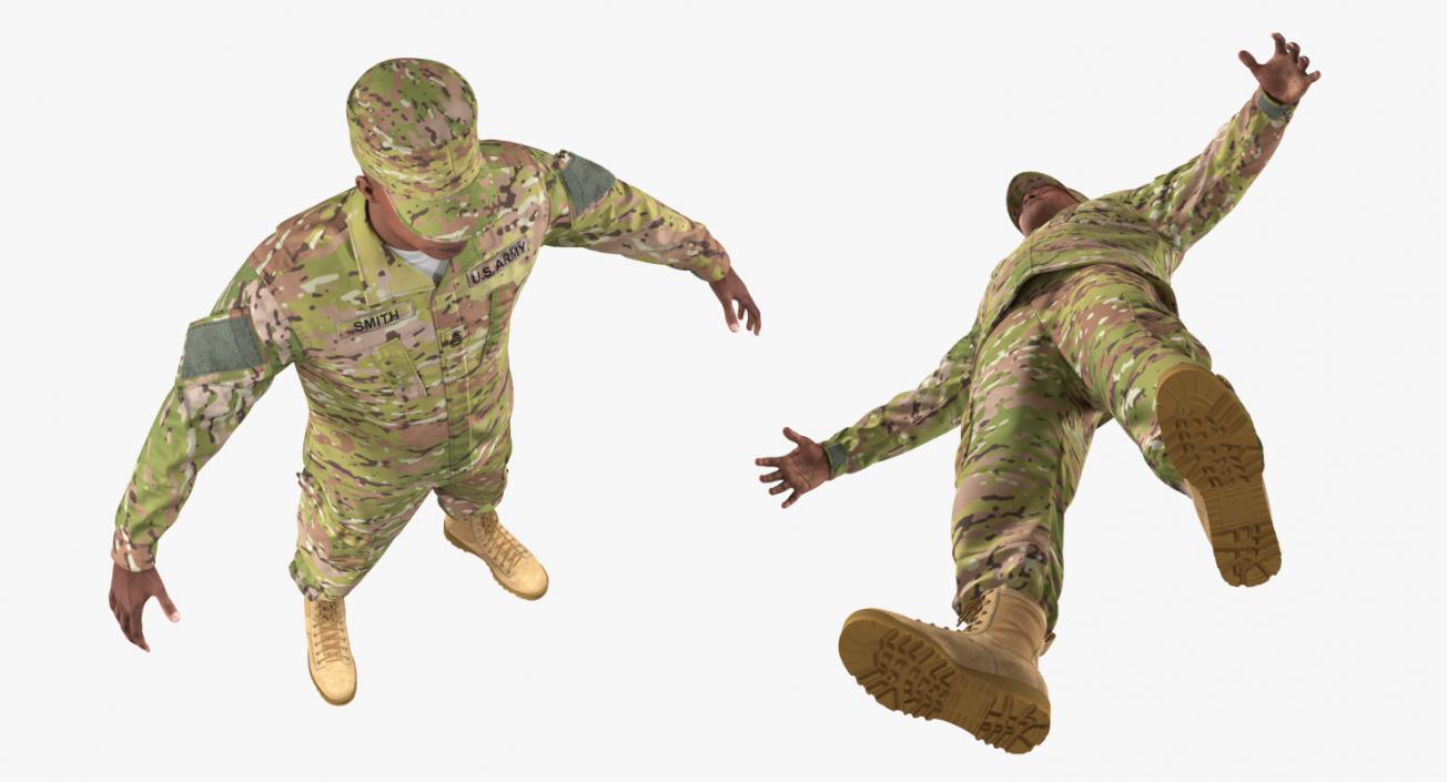 US Army Soldiers 3D Models Collection 3D