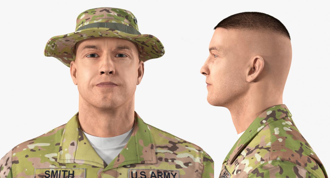 US Army Soldiers 3D Models Collection 3D