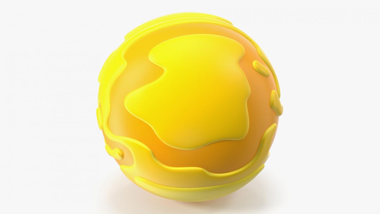 3D Cartoon Planets Collection